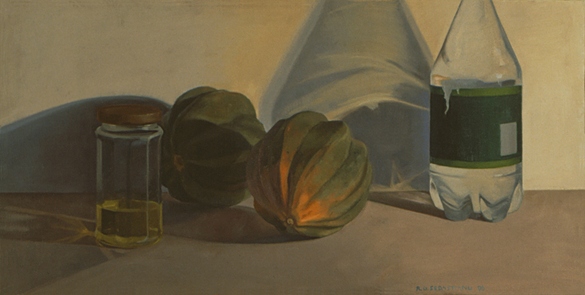 Still Life with Acorn Squash