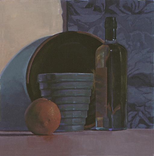 Still Life with Green Vase